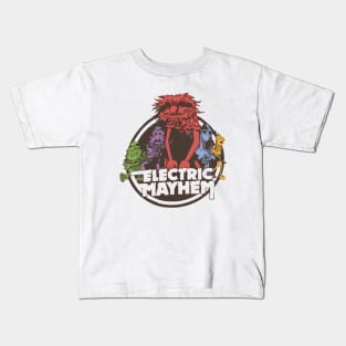 ELECTRIC MAYHEM Kids T-Shirt